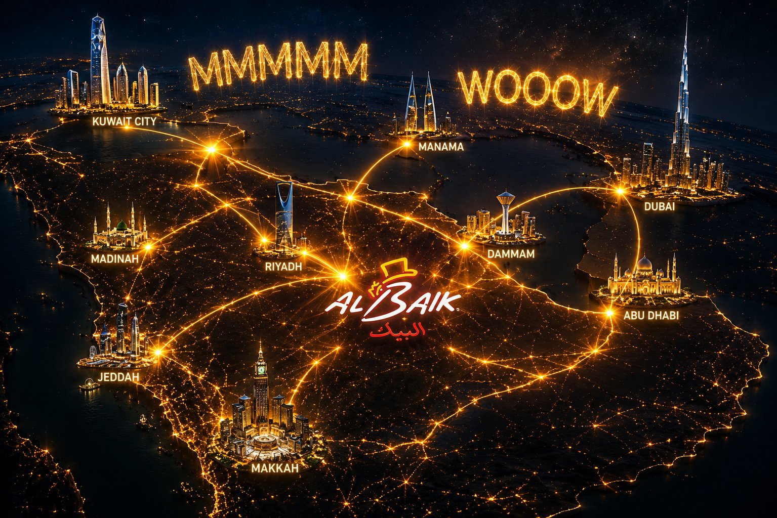 A connected world of flavour