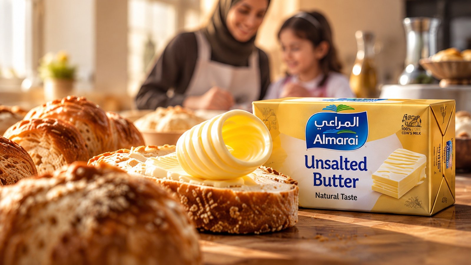 Almarai — Butter and baking — clean film frame