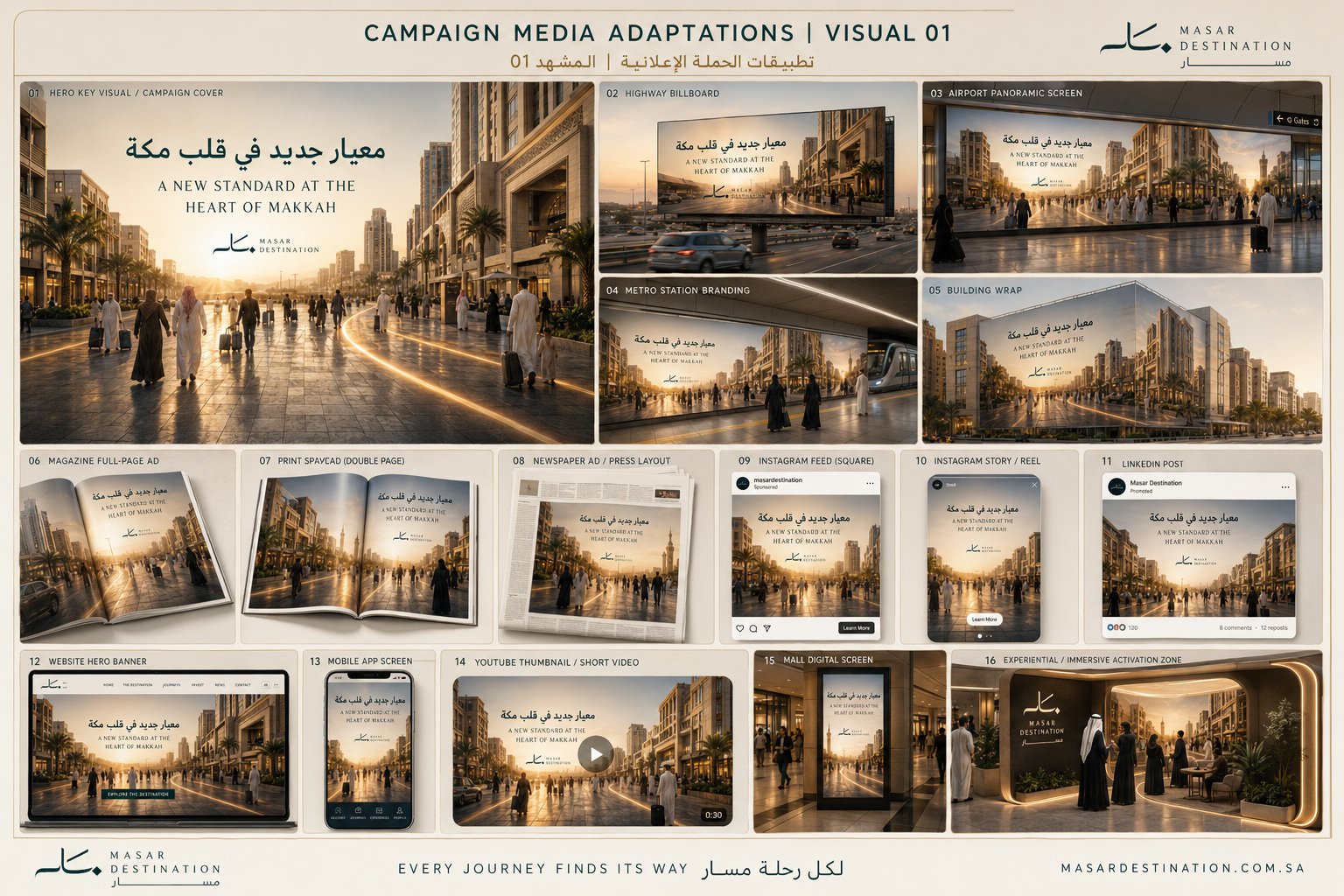 Masar campaign media adaptations