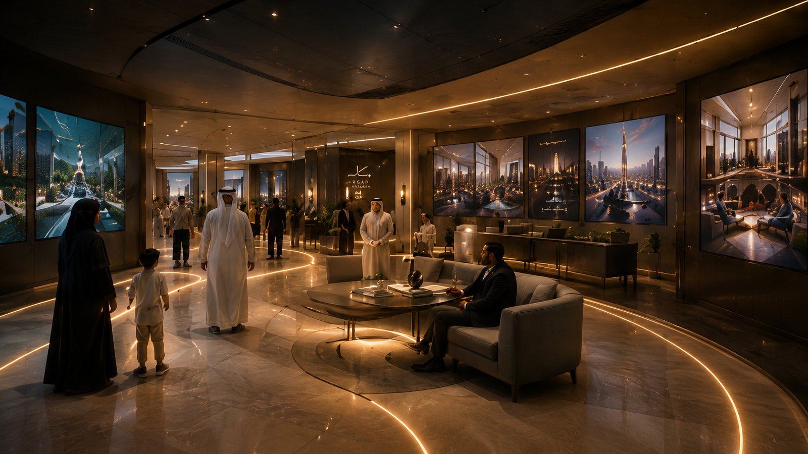 Hospitality lounge — self-initiated concept