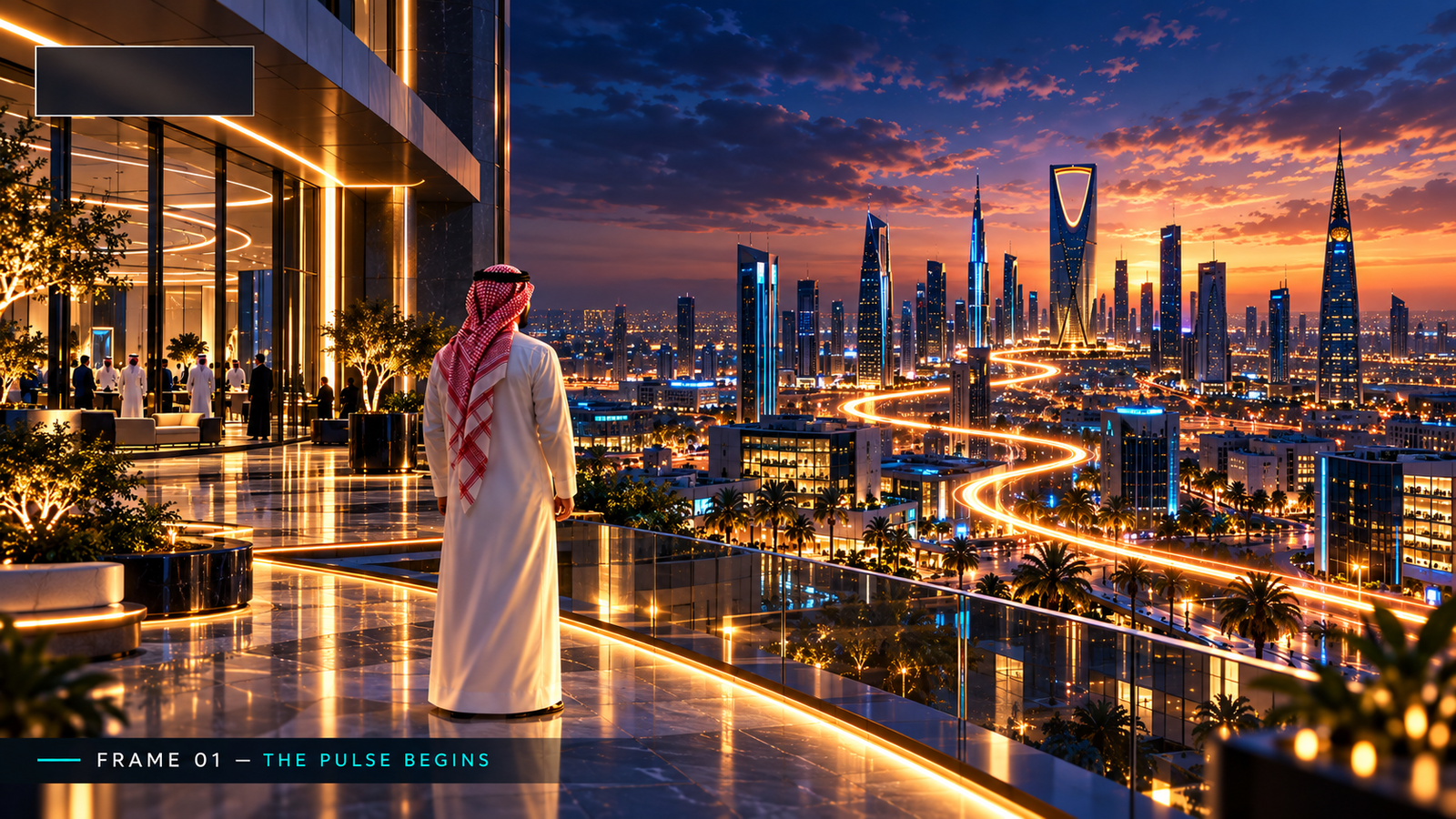 Riyad Bank storyboard frame 01