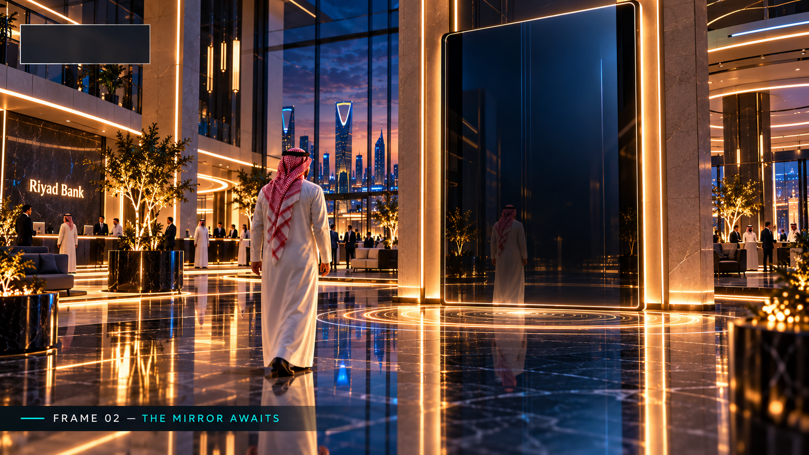 Riyad Bank storyboard frame 02