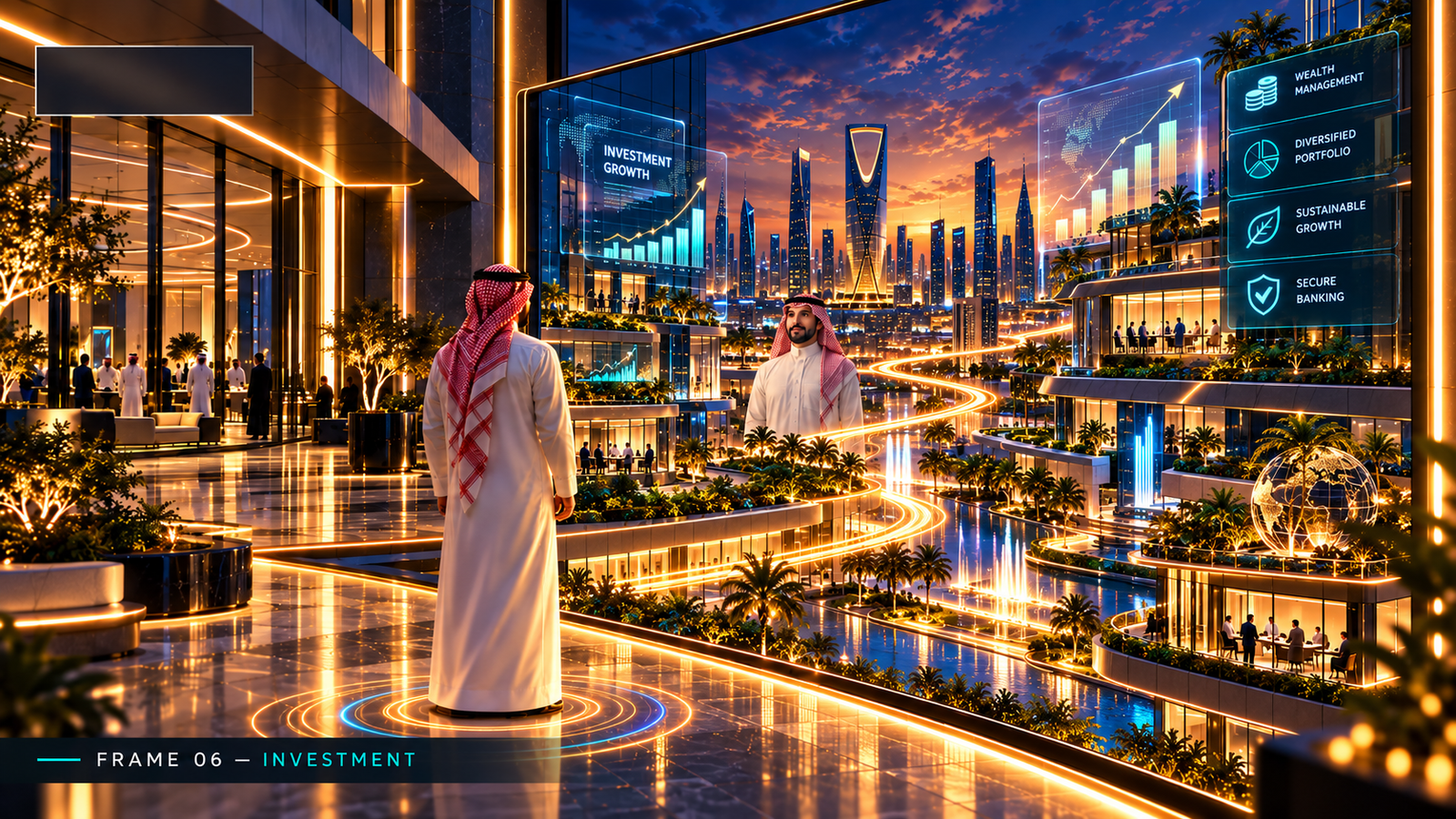 Riyad Bank storyboard frame 06