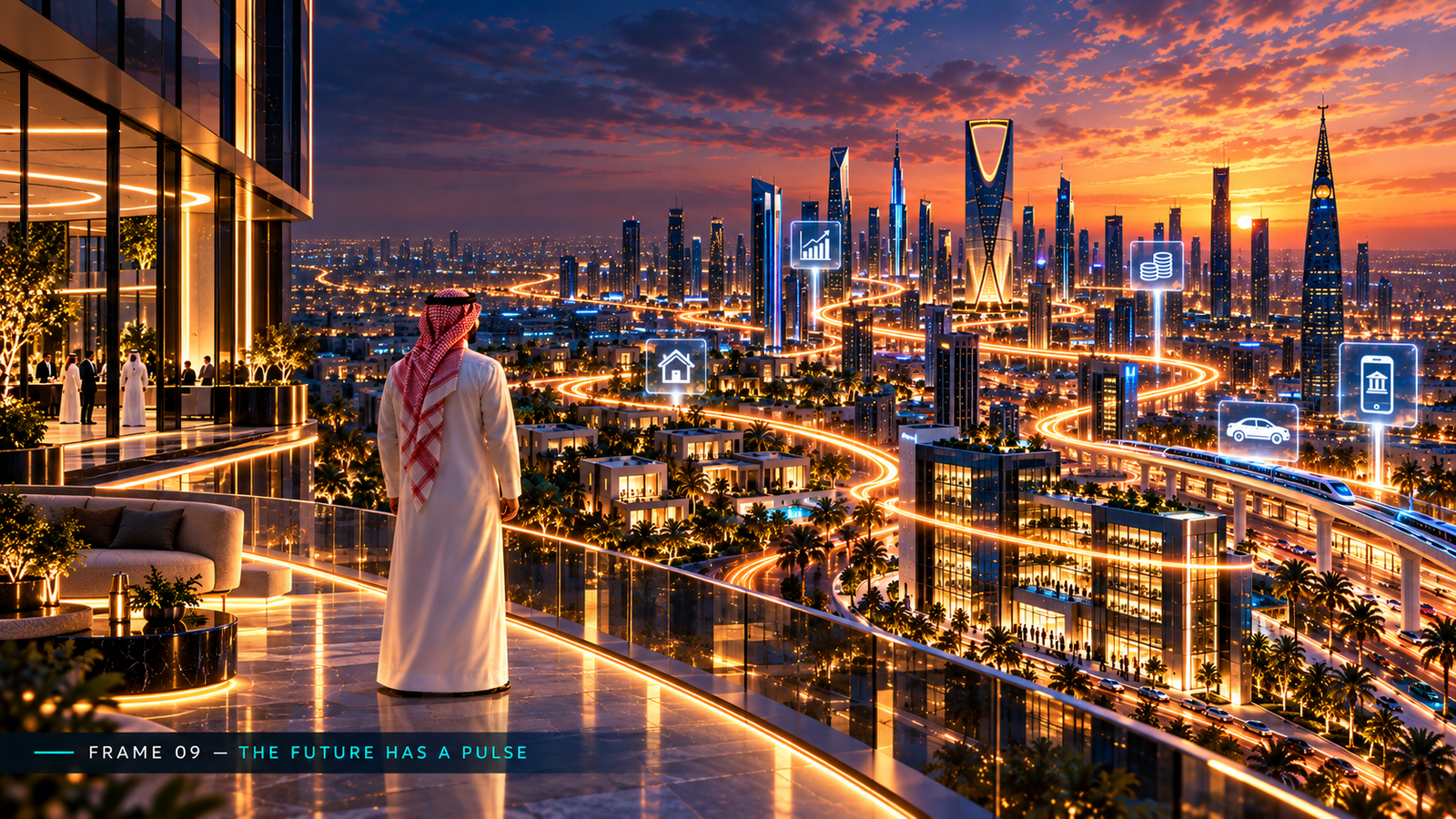 Riyad Bank storyboard frame 09