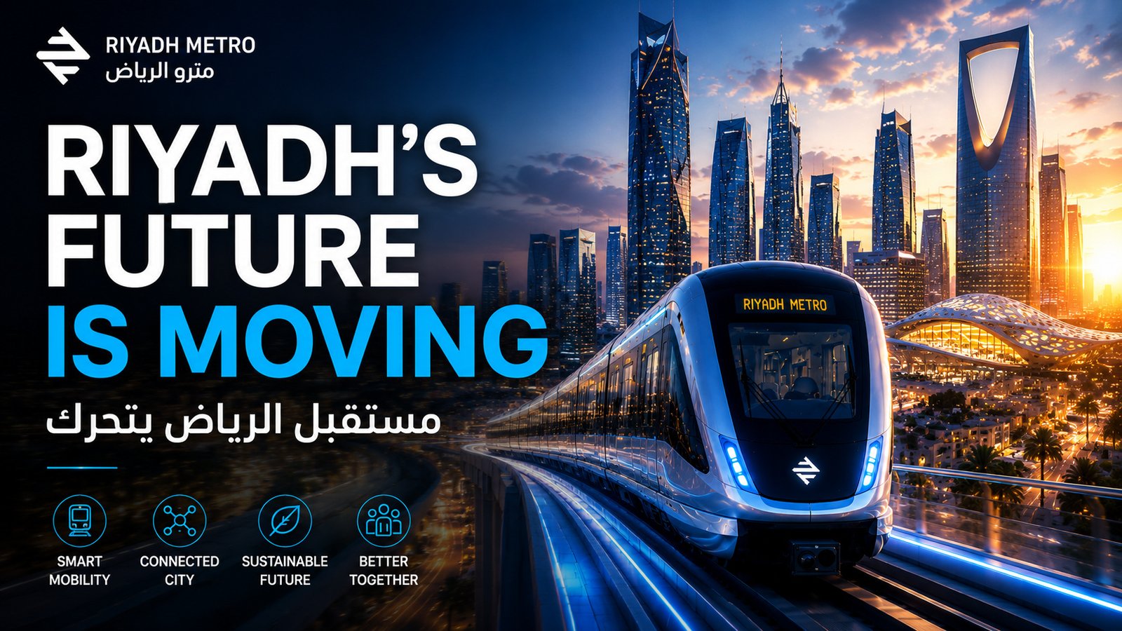 Riyadh Metro — YOUTUBE THUMBNAIL