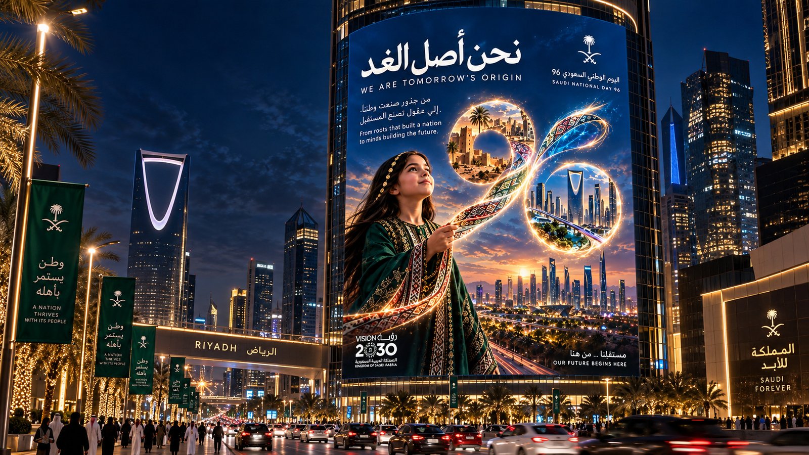 Curved city DOOH application