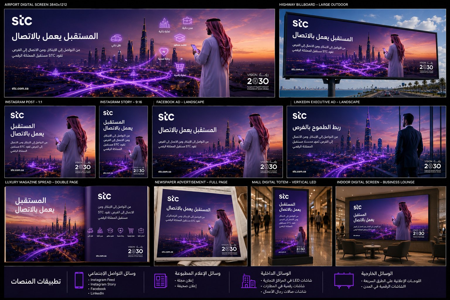 STC city and media applications