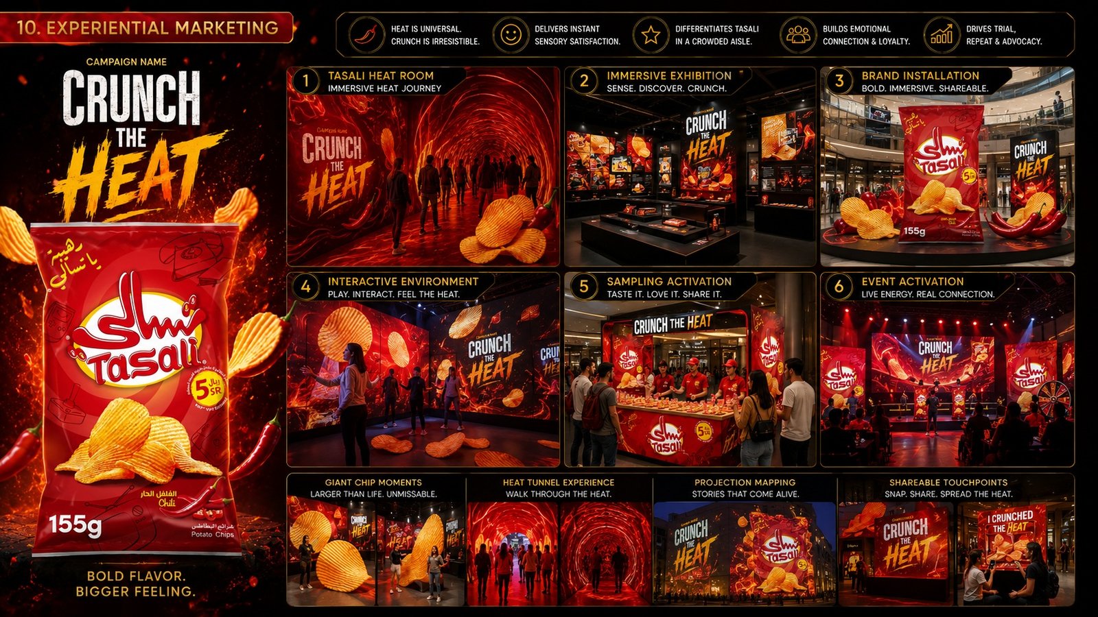 Tasali experiential campaign overview